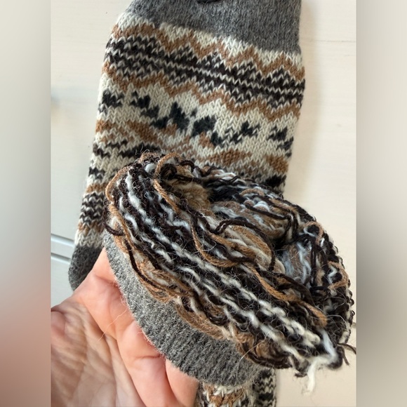 Men’s Nordic Cozy Sheep Wool Thermal Socks Size 8–9 Winter Warm  Gray NEW - Picture 5 of 16